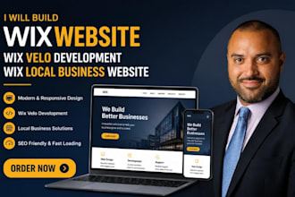 build wix website wix velo development wix local business website wix developer