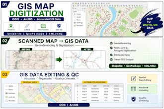 do map georeferencing and digitization