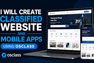 create classified website and classified mobile apps using osclass