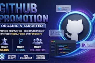organically promote your github repository increase visibility