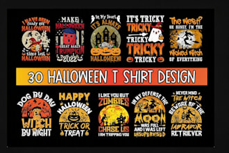 design custom halloween t shirts, spooky shirts and bulk apparel designs