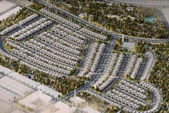 design multi townhouse building,urban property planning,landscape complex layout