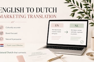 translate english marketing content into natural dutch