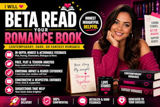 beta read romance beta reader horror thriller beta reader fantasy beta reading
