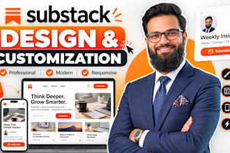 design and customize your substack website professionally