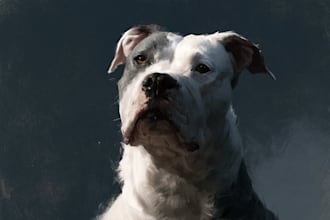 paint stunning pet portrait