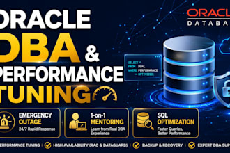provide expert oracle dba administration, guidance, coaching hands on training