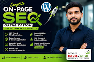 do complete on page SEO optimization for your wordpress website