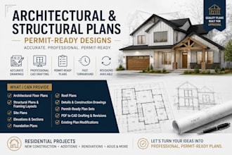 do architectural and structural plans permit ready designs