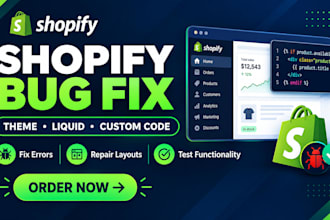 fix shopify theme bugs and liquid code errors
