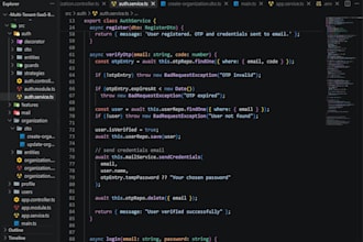 build a rest API backend with nodejs and nestjs