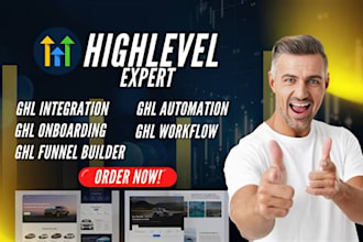 clone ghl  website and landing page