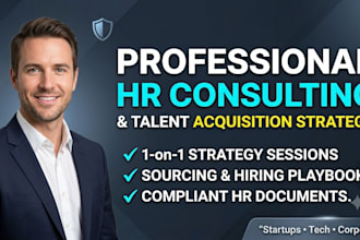 be your expert HR consultant and recruitment strategist