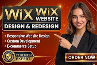 build wix website design wix redesign wix website design business wix website