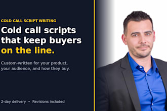write a converting cold call script for your sales team