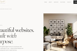 build a modern responsive website using HTML, CSS and javascript