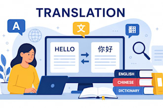 writing and translating for you