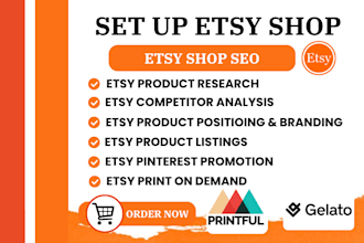 do etsy SEO, etsy shop setup and listing optimization