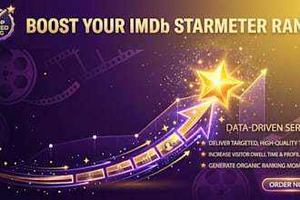 boost imdb starmeter with imdb page promotion