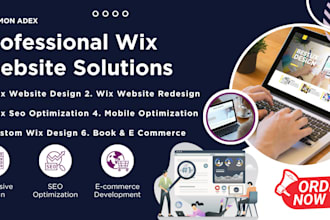 design wix website, redesign wix website, wix SEO, wix website optimization