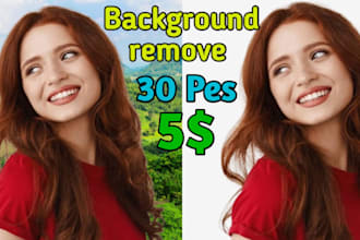 change background, transparent and cut image