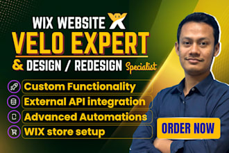 customize your wix website using velo code and database