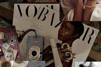 create a pinterest inspired fashion mood board for your brand