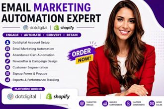 setup dotdigital shopify email automation cart abandonment email campaign