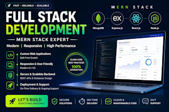 build a full stack mern web app with react, node js and mongodb
