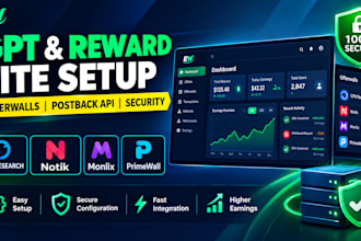 customize and setup get paid to gpt reward websites and offerwalls