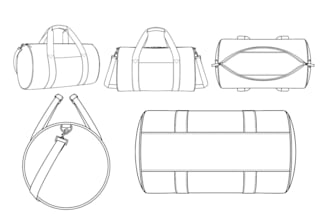 design fashion bag duffle fashion tech pack