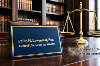 draft a premium legal opinion letter and case assessment