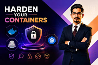 harden and secure your docker containers and kubernetes workloads