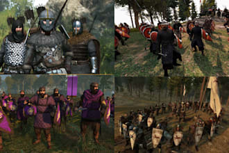 create, or update mods, weapons, armor for skyrim, arma 3, gmod, dragon ball
