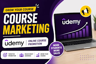 course marketing course udemy online course promotion