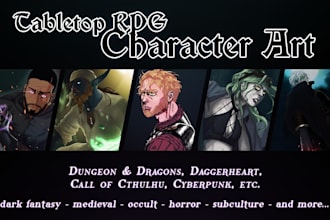 draw your fantasy ttrpg character