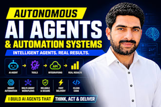 build custom autonomous ai agents for your business