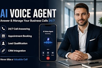 build ai voice agent to answer and manage your business calls, ai phone agent