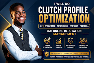 clutch profile optimization g2 goodfirms designrush capterra b2b ORM management