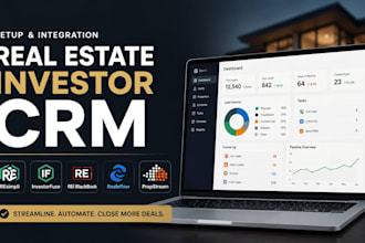 setup resimpli investorfuse rei blackbook realeflow propstream CRM