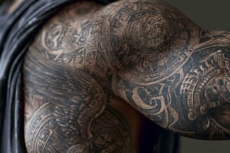 design custom tattoo art, flash sheets, and sleeves in any style