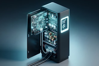 ev charging station controller and power management design