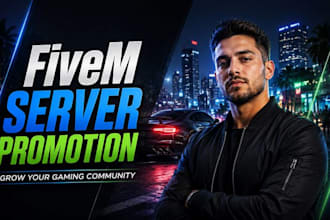 promote your fivem server and help you attract more players