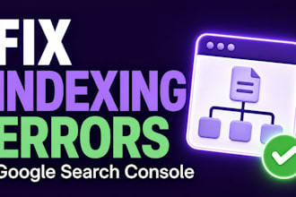 fix google search console indexing errors and technical SEO