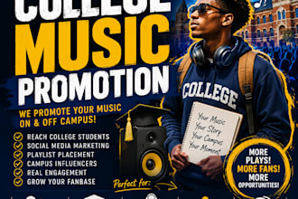 promote your music to college radio stations for real radio airplay