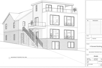 autocad 2d floor plan, adu, city permit blueprints, shed,  garage, roof, deck