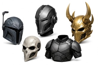 be your cosplay costume armor cosplay helmet 3d  helmet 3d mask design 3d mask