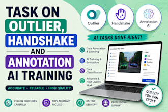 task on handshake, outlier and annotation ai training