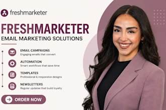 setup freshmarketer email campaigns automation template and newsletter