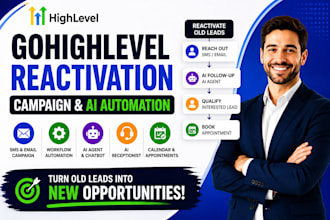 gohighlevel database reactivation campaign setup and automation ai agent